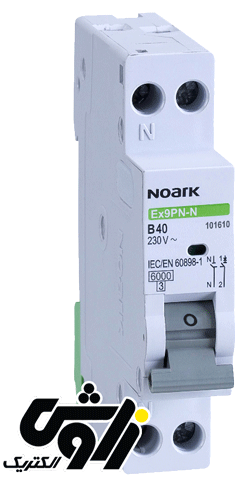  کلید مینیاتوری 1 پل ، 16 آمپر ، 4.5 کیلوآمپر AC مدل Ex9bs برند نوآرک ( NOARK ) 